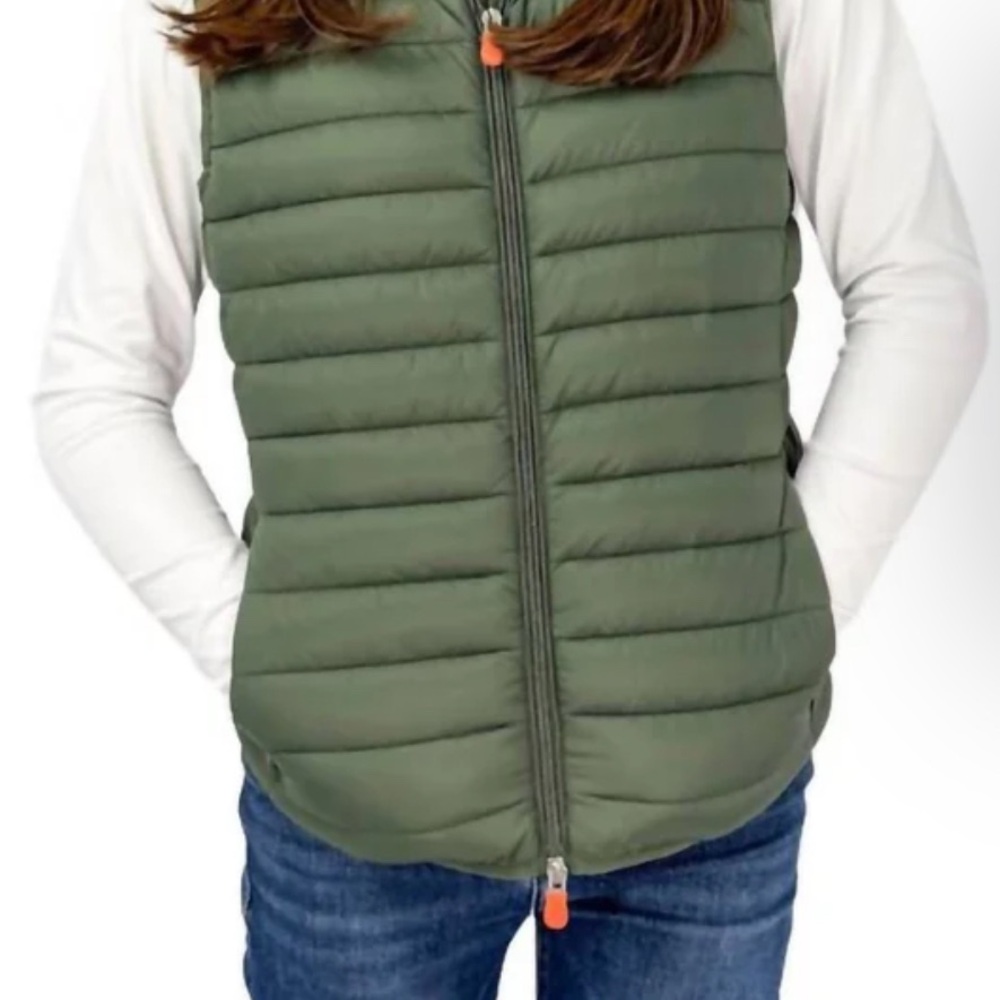 Green Puffer Vest